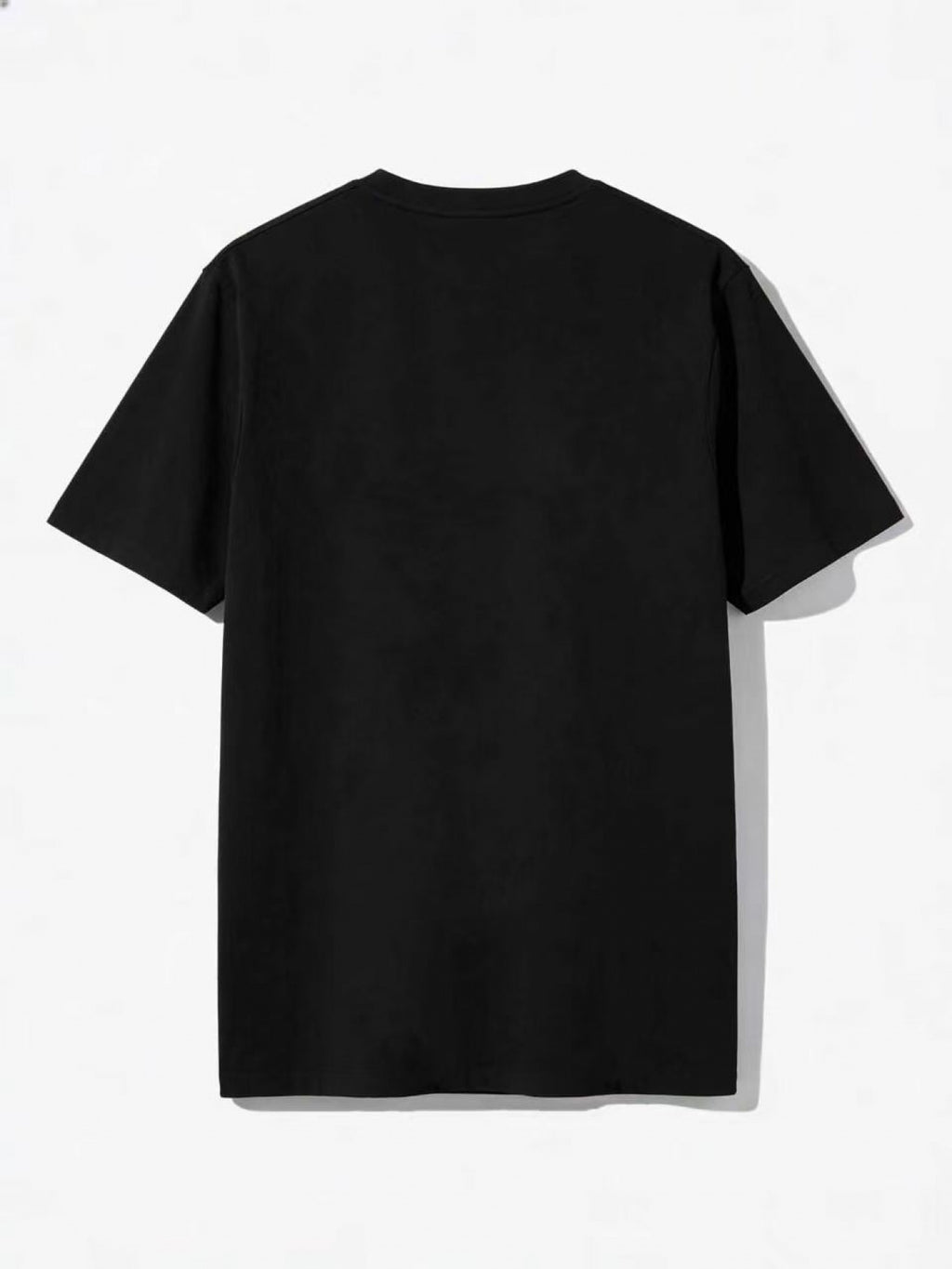 Happy Life Everything Goes Quote Men's T-Shirt Casual Short Sleeve Black Round Neck Daily Wear All Season Tee Gift